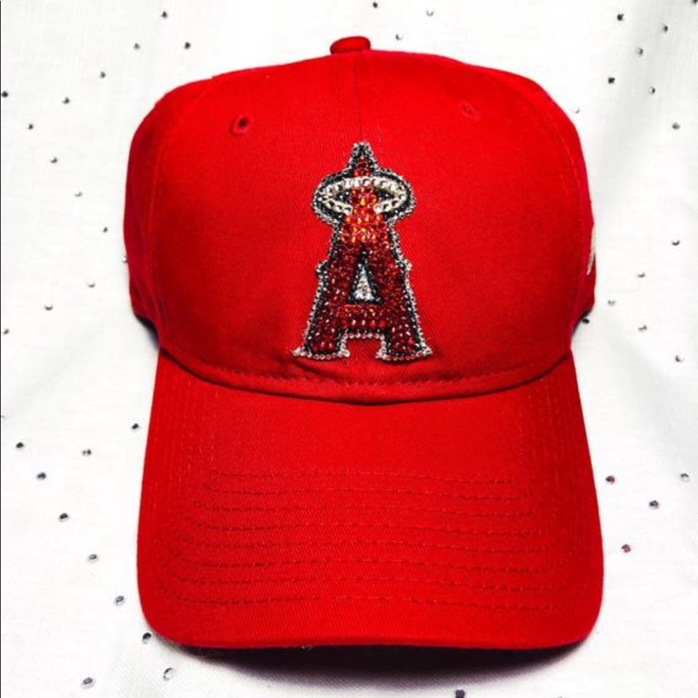 New Bling LA Angels Swarovski Hat